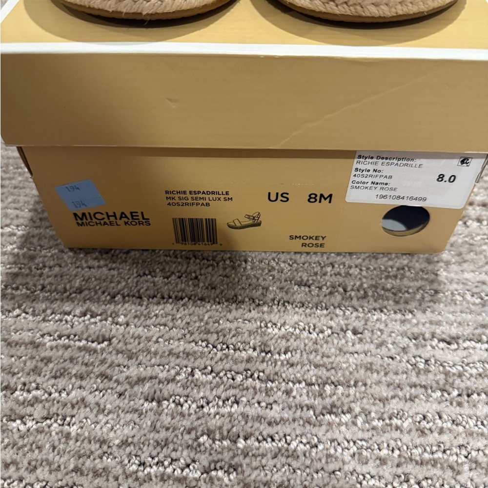 Michael Kors Smokey Rose Espadrille Sandals - Picture 5 of 6